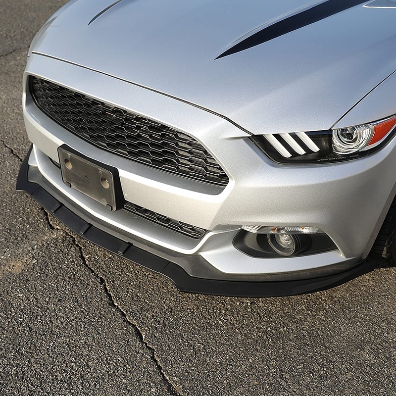 Spec-D Tuning Black Front Bumper Lip Spoiler Splitter Body Kit
