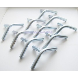 10pc 3 Way High Peak 3/4" Corner or Top End Canopy Fitting (FA3) Fits 3/4" EMT Pipe that has an outer diameter of 15/16"