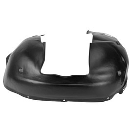 TRQ Front Right Inner Fender Liner Black Passenger Side Compatible with 2003-2007 Volvo XC70 VO1249107