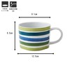 TAMAKI Soup Cup Craft Studio Blue/Green Diameter 9.1×Depth 12.5×Height 6.5cm