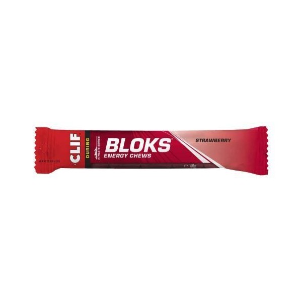 Healthy Food Brands Clif Bar A | Clif Bar Shot Bloks - Strawberry | 2 x 60g (UK)