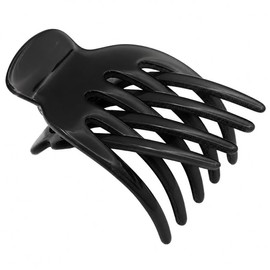 French Amie Bear Paw - Pinza para el pelo de acetato de celulosa de 2 ¾ pulgadas, hecha a mano, antideslizante, flexible, para cabello fino, yoga, man