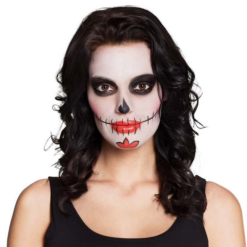 Kit make-up Day of the dead (make-up, 1 spons, 2