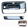 ABAGAEL Chrome Tailgate Door Handle Cover with Key Hole and