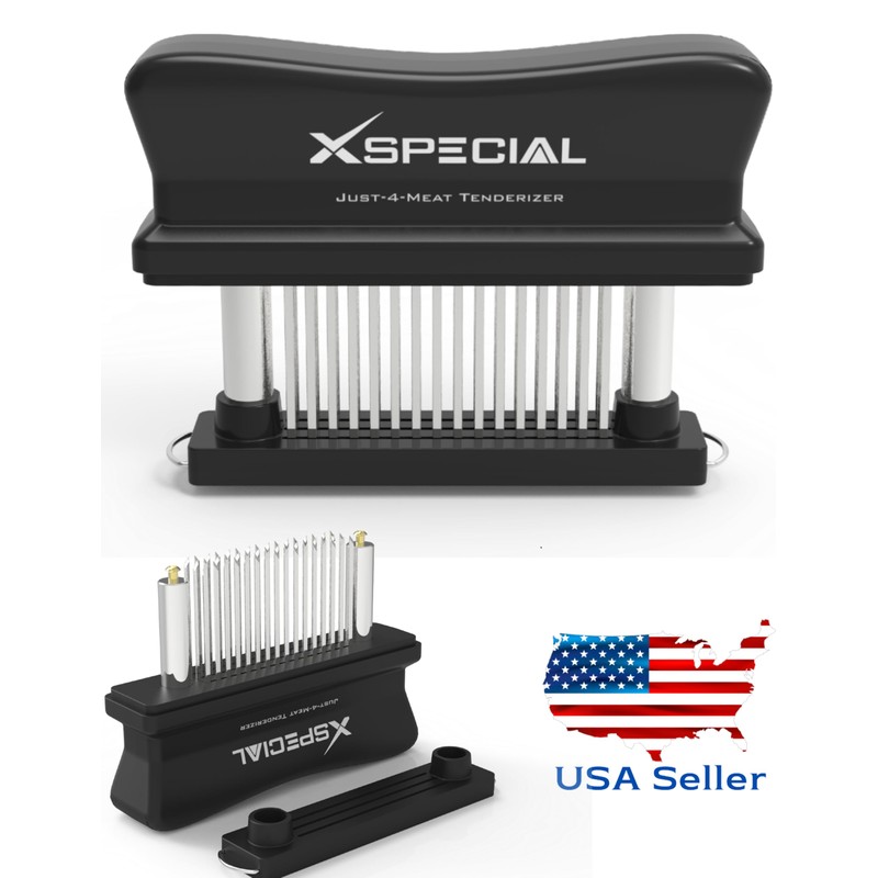 XSpecial Meat Tenderizer Tool 48 Blades Stainless Steel - Kitchen