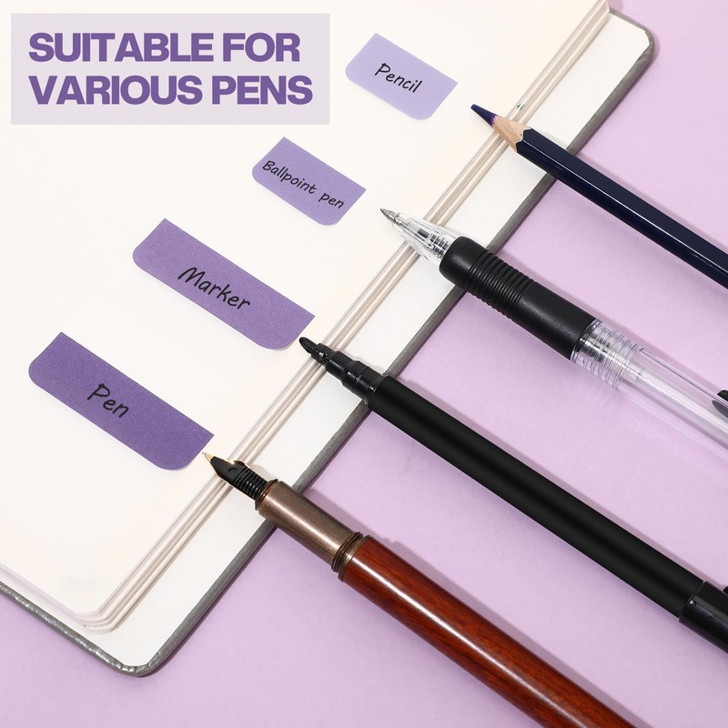 Janlaugh 300 Pcs Sticky Index Book Tabs Bible Tabs Gradient