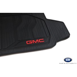 General Motors 2018-2023 GMC Terrain Integrated Cargo Liner 84269449 Black w/ GMC Logo OEM GM