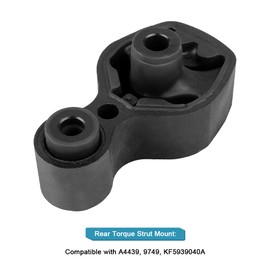 JDMON 1PCS Rear Torque Strut Engine Mount Replacement for 2014-2016 Mazda 3, 5 2.0L 2014-2016 Mazda CX-5 2.5L Compatible with A4439, 9749, KF5939040A