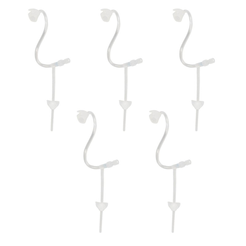5pcs BTE Sound Aid Replacement Slim Tubes 2B Size Sound