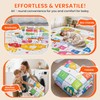 Duwenem Baby Play Mat for Floor,50x50 Inch Soft Foam Padding