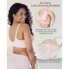 As Fairy Nursing Bras for Breastfeeding, Wireless Pregnancy Sleep Bralette
