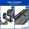 NDS 248 Spee-D Channel Drain Coupling Connects NDS Spee-D Channel