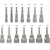 Set of 14, Socket Bit, Impact Socket, Socket for Impact