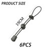 Pack of 6 Bungee Cord, Trekking Pole Attachment Cord, Adjustable