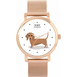 Toff London Ladies Dachshund Dog Watch
