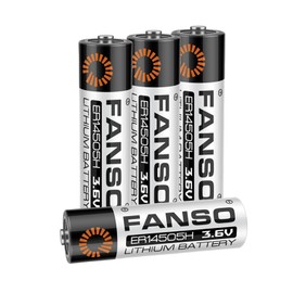 STEPMAX 4 Pack FANSO ER14505H 3.6V Lithium Battery 2700mAh ER14505 LS14500 Li-SOCL₂ Non-Rechargeable Battery