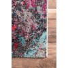 nuLOOM Reva Abstract Area Rug, 5' Round, Multi