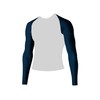 Kurodharma 47129 Men's Arm Cover, 11-navy
