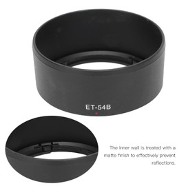 Lens Hood ET‑54B Durable Reversible Protective Lens Hood for EF‑M 55‑200mm F / 4.5‑6.3 ISSTM Lens