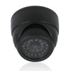 BW 2pcs Dummy Fake Surveillance Security CCTV Dome Camera With