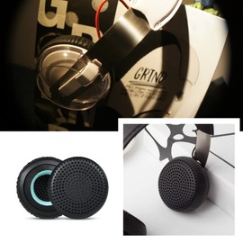 EMSea 1 Paar Ohrpolster, Ohrenschützer, Protein-Leder, Memory-Schaum, Ersatz-Ohrpolster, kompatibel mit Skullcandy Grind Bluetooth Wireless Headset