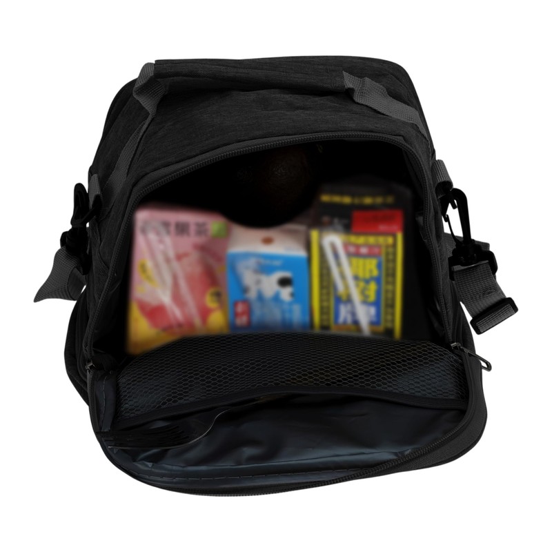 CAPASTEC Lunch Bag, Insulated Two Separate Compartments Lunch Box with