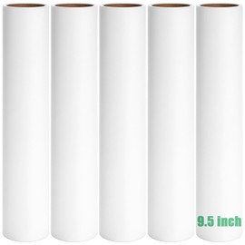 9.5 inch Lint Roller Refills Only, Fit for 9.4/9.45/9.5 inch Large Lint Rollers for Floor Carpet Couch, Extra Sticky Pet Hair Lint Roller Refill 5 Pack, Total 300 Sheets (9.5'' Wide)