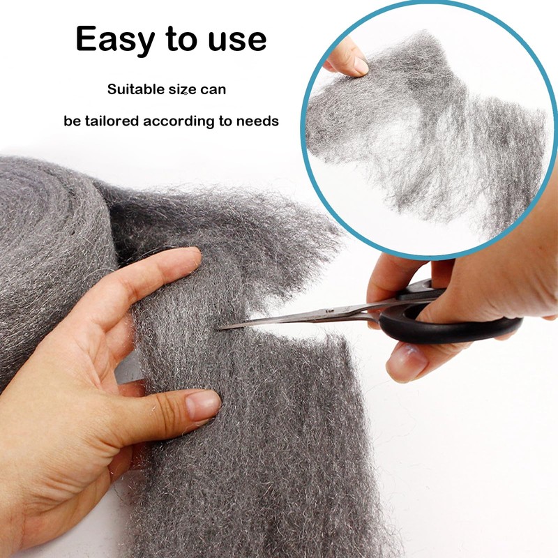 Steel Wool - Steel Wool for Mice Control, Grade #0000,3