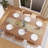Encasa XO Dining Table Runner | Handmade Ribbed Style Cotton