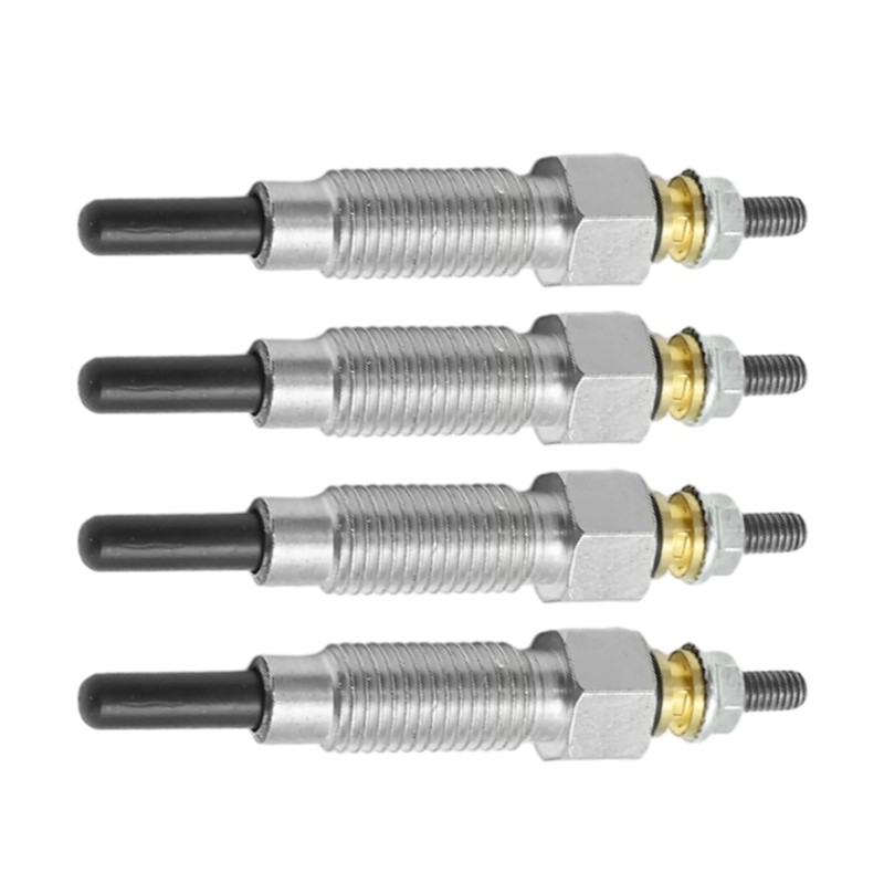 UOIENRT 4pcs 15521-65512 Glow Plug Replacement for Kubota V1402 V1702
