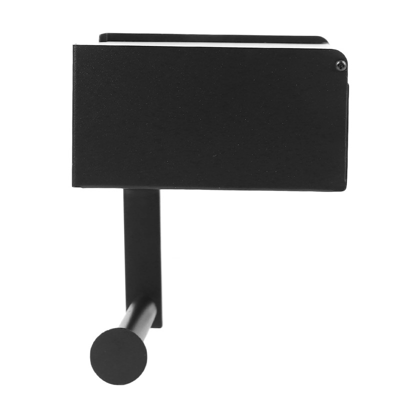 Toilet Tissue Holder Box Stainless Steel Black Wall Mounted Toilet