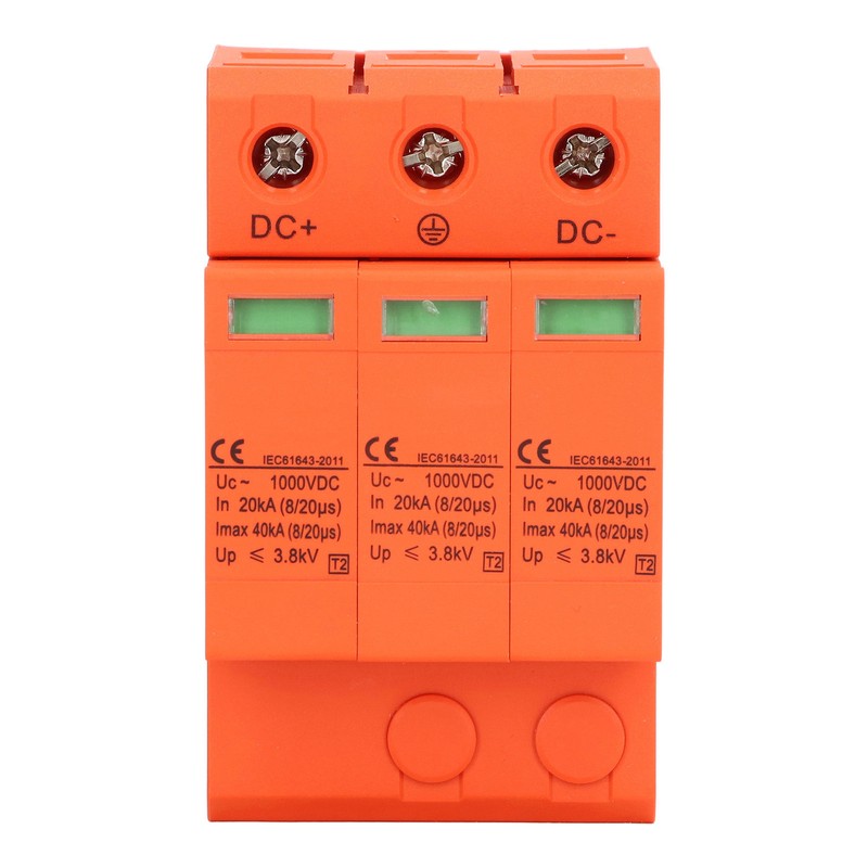 DC Surge Protector Visual Window Overheat Protection Quick Response PV