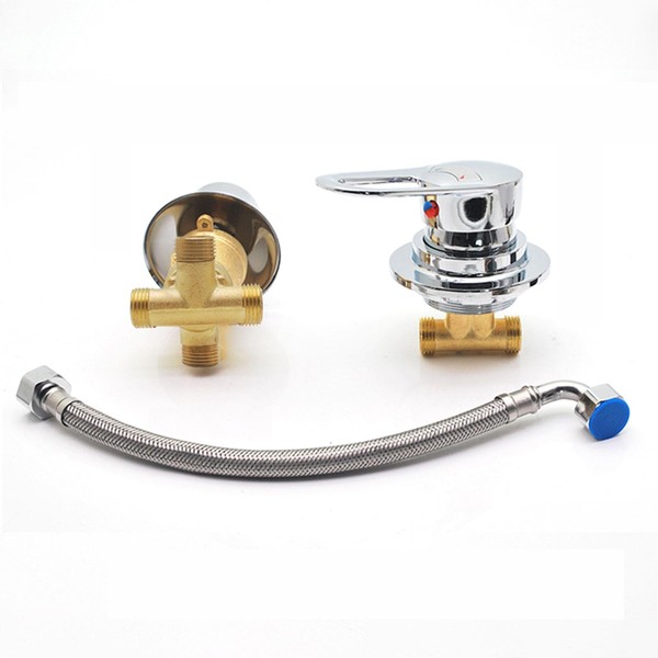 2/3/4/5 Way Split Shower Diverter Valve, Solid Brass Cold &