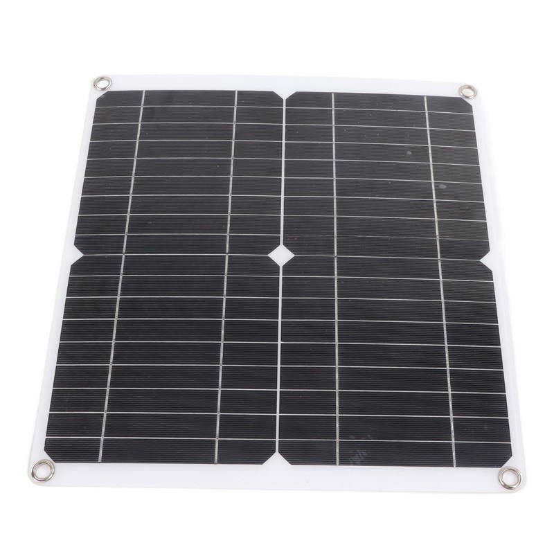Solar Panel Kit 20W 12V Monocrystalline IP65 Waterproof DIY Solar