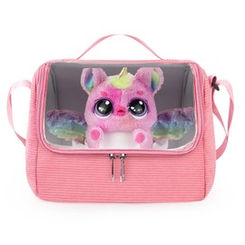 Gaga city Carrying Case Compatible with Hatchimals Alive Mystery Egg, Suitable for Pufficorn, Draggle, Tigrette, Bag Only, pink, casual