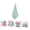 Beavorty Thick Soft Cotton Face Towel Embroidered Leaf Bath Towel