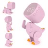 EUBSWA Digital Alarm Clock for Children, Dinosaur Children's Alarm Clock