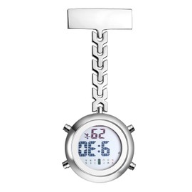 Avaner Nurse Fob Digital Watches: Pin-on Brooch Lapel Hanging Pocket Watch for Doctors Nurses