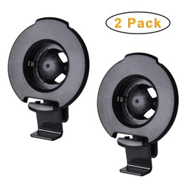 QveeQ Garmin Accessories GPS Bracket Cradle Mount Compatible with Garmin Nuvi 54 56 58 42LM 44 52LM 55LMT 2407 2408 2447 2448 2467 2497 2507 2508 2547 2548 2557 2567 2577 Nuvi GPS (2 Pack)