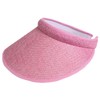 CHROME CRANE CB100 Women's Plain Visor Cap Long Brim Wide