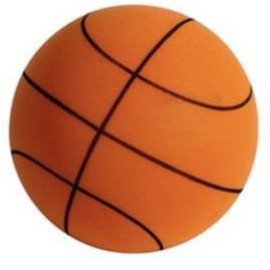 Silent-Basketball, Silent-Basketball-Dribbling-Indoor, Quiet Foam-Basketball, Mute Basketball, Indoor Training Basketball Gift for Youth Athletes No.7（18cm 21cm 24cm） - size: 21cm