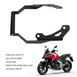 KIMISS Motorcycle Phone Mount, Motorcycle Navigation Mount Aluminum Alloy Replacement for NC750X NC750 XAM NC750X DCT 2021+