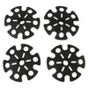 sononia Trekking Pole Hiking for 4 Pcs Replacement Rubber Snowflake Snow