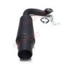 ARSPORT Low profile Exhaust Muffler solid piece pipe Compatible with