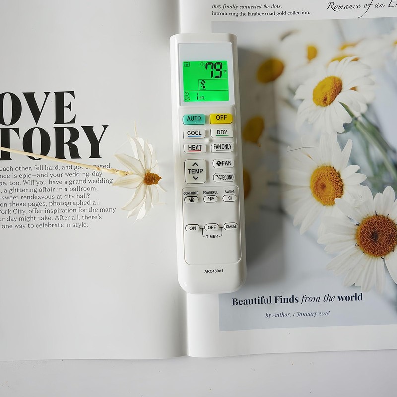 Replacement for Daikin Air Conditioner Remote Control ARC480A1 ARC480A2 ARC480A3