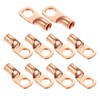 Ampper Heavy Duty Copper Wire Lugs, UL Eyelets Ring Crimp