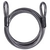 DELSWIN Security Steel Cable with Loops - 3/8 inch (10