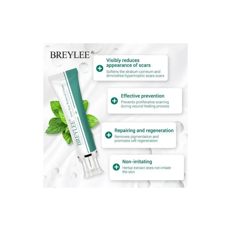 Breylee | Crema Elimina Estrías, Cicatrices, Acné Y Manchas