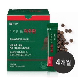 4-month Chong Kun Dang Health Yeo Ju-hwan / 4개월 종근당건강 여주환