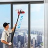 FTUREPAC 23.62FT Water Fed Pole Kit Solar Panel Cleaning Brush,